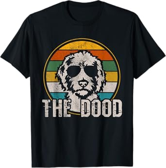 Goldendoodle - The Dood Vintage Retro Dog T-Shirt for Men Women Girls Kids