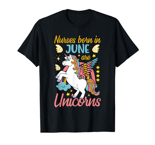 Nurse Born In June T-Shirt