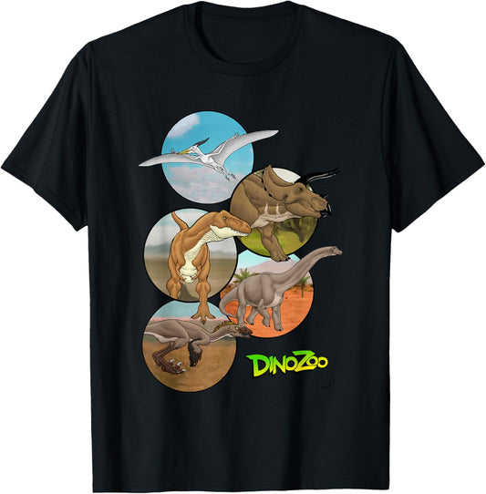DinoZoo Dinosaur Collage T-Shirt