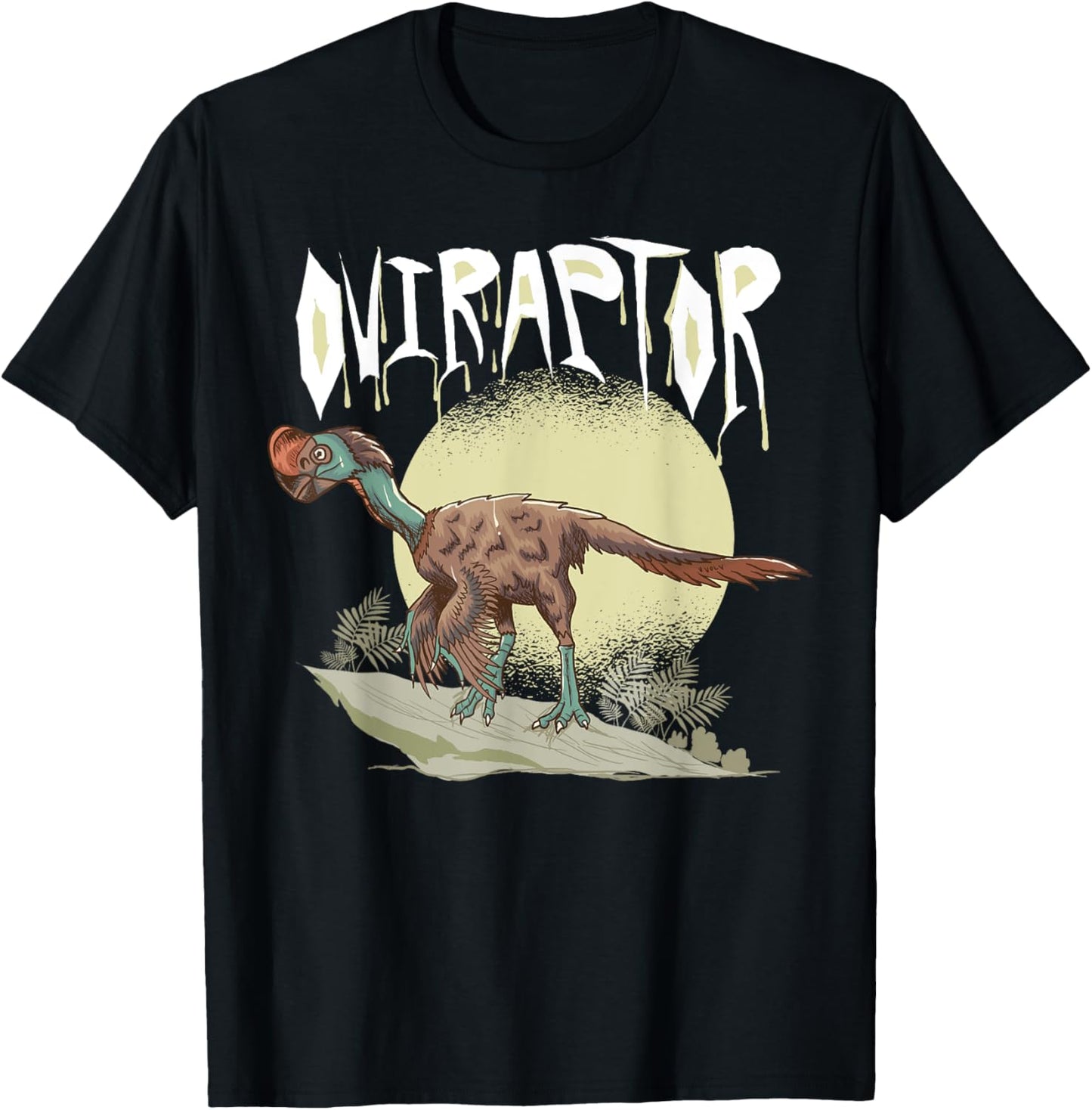 Oviraptor - Dino Lover Dinosaur Identification T-Shirt