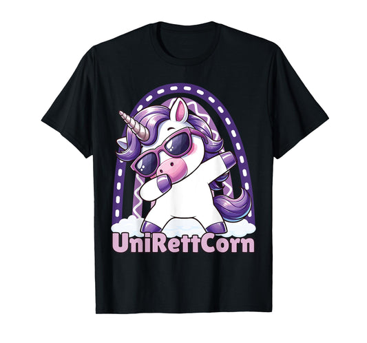 Rett Syndrome Awareness, UniRettCorn, Unicorn Rett Syndrome T-Shirt