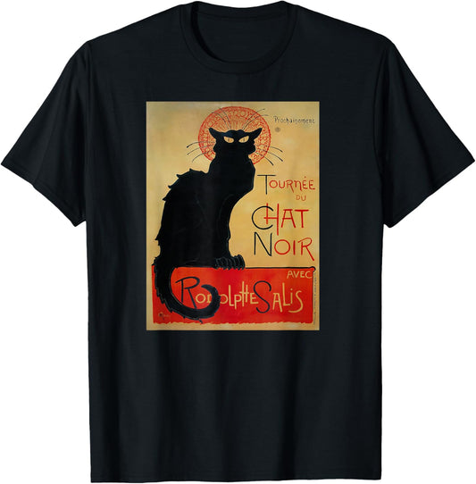 Vintage TShirt - Tournee du Chat Noir Black Cat T-Shirt