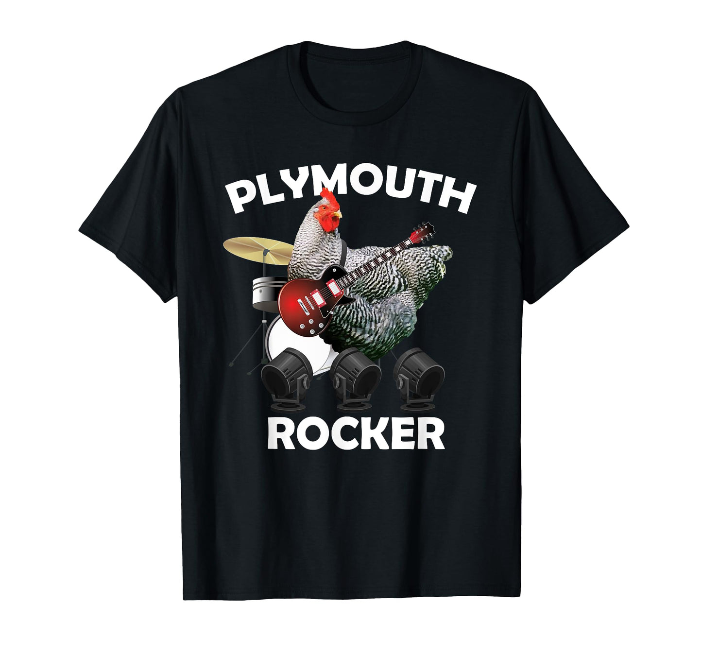 Many Layers of Humor Plymouth Rock Chicken Humor T-Shirt Gift T-Shirt