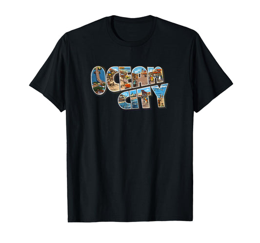 Ocean City NJ Shirt Ocean City T Shirt Men & Women Retro
