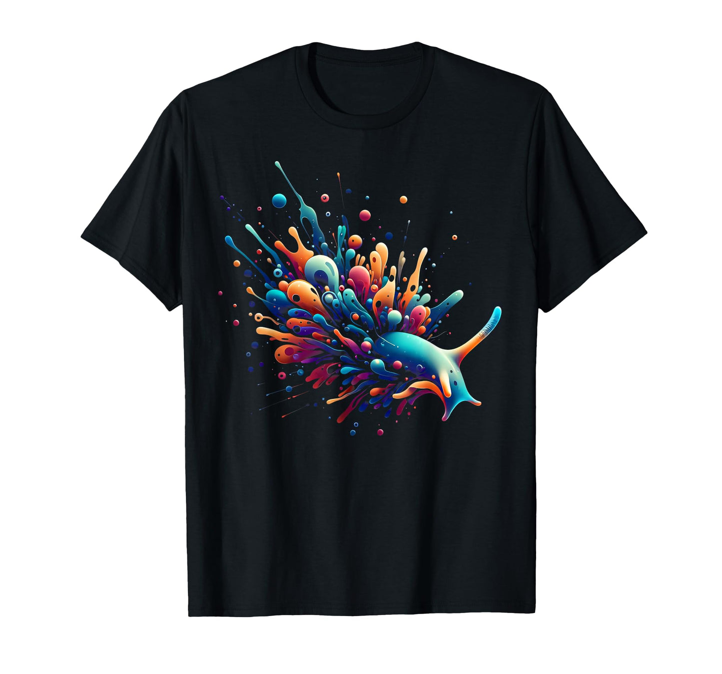 Nudibranch Minimalist and Vibrant Style Christmas Birthday T-Shirt