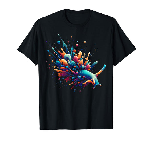 Nudibranch Minimalist and Vibrant Style Christmas Birthday T-Shirt