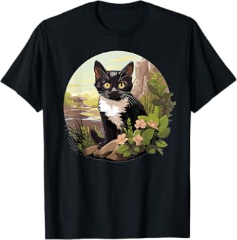 Tuxedo Cats Kitten Tuxedo Cat T-Shirt