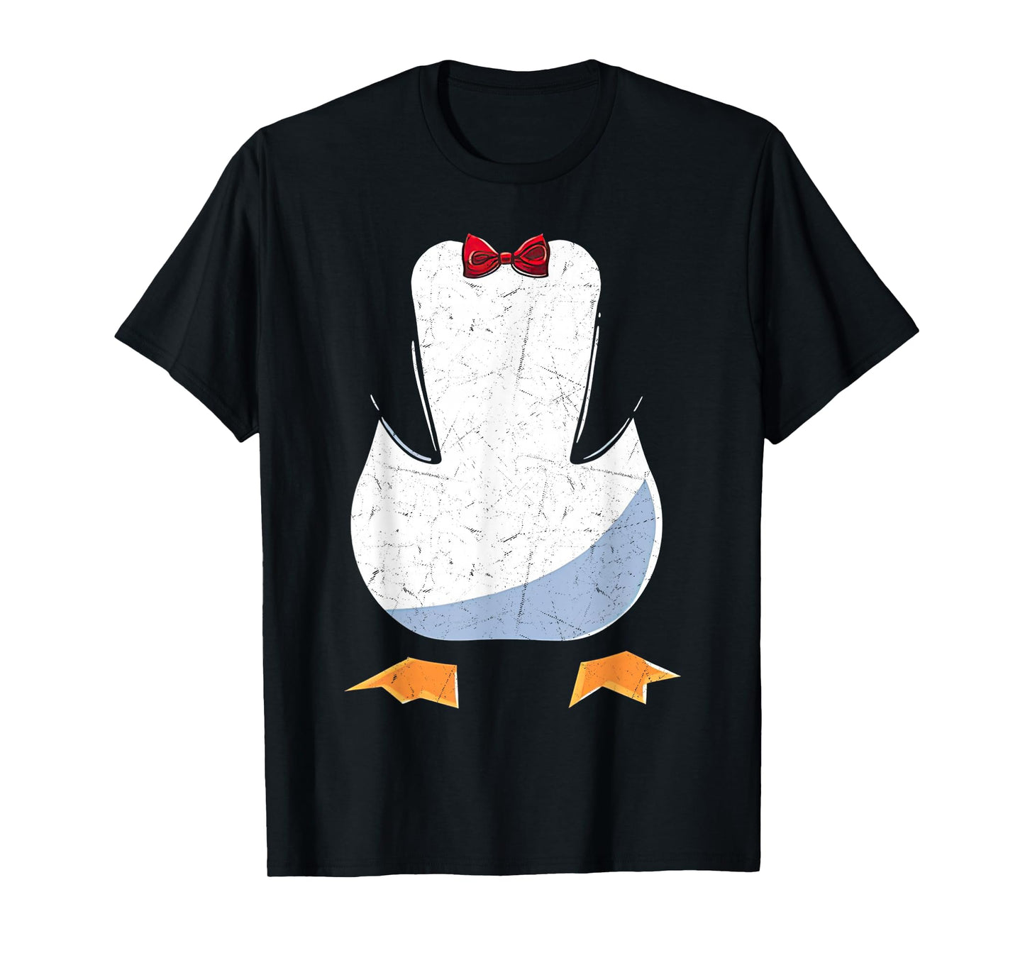 Penguin Belly Men Women Kids Penguin Costume T-Shirt