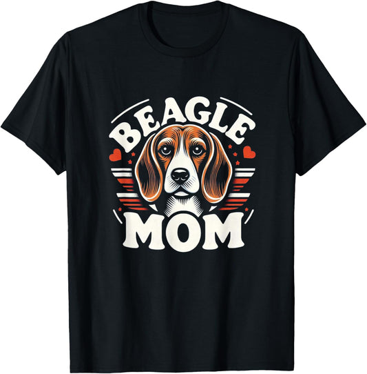 Beagle Mom Shirt Dog Mom Beagles Lover Beagle T-Shirt