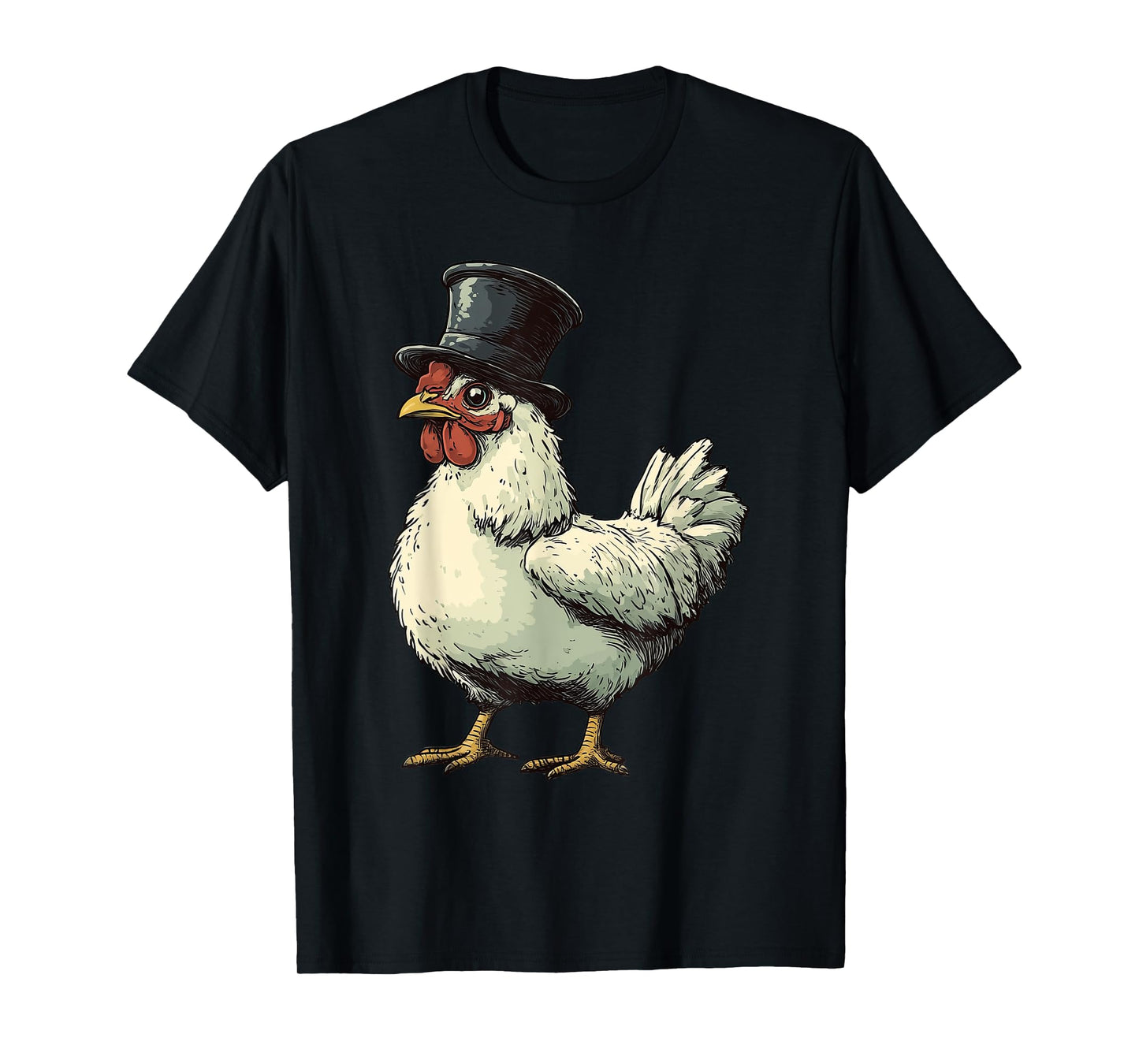 Chicken Wearing A Hat T-Shirt