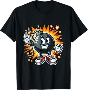 Cartoon Bomb T-Shirt