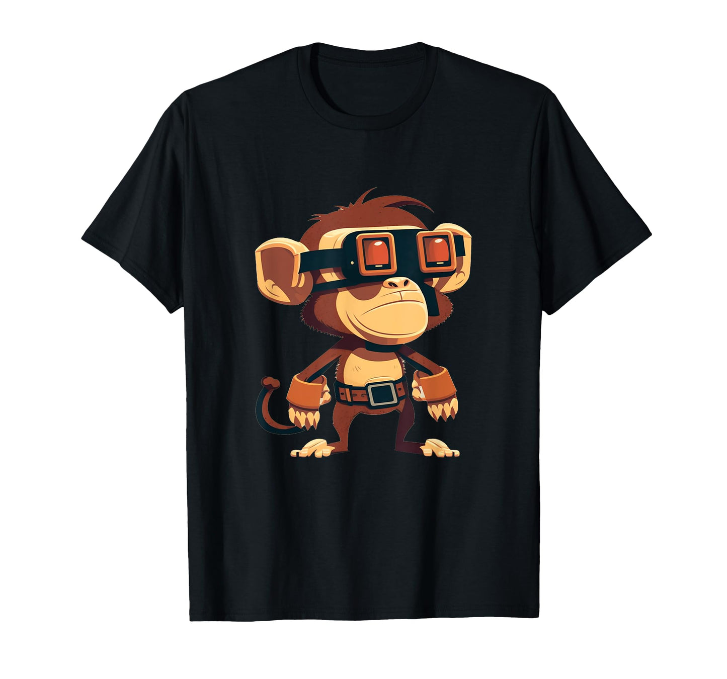 VR Developer Monkey VR Gamer Virtual Reality VR Gaming T-Shirt