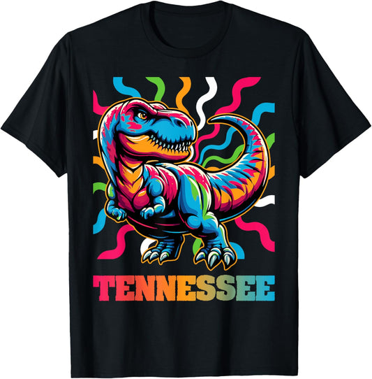 Dinosaur Tennessee Prehistoric State Dinosaur T-Shirt