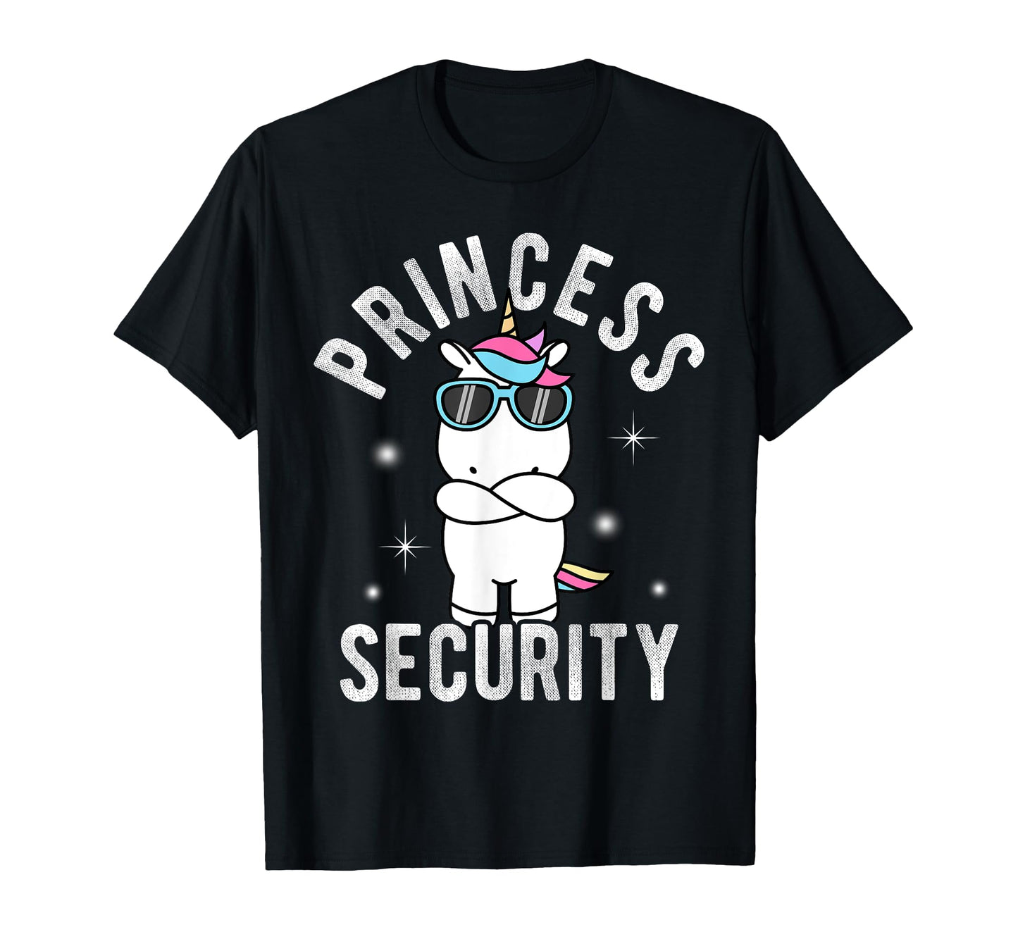 Princess SECURITY Princess Unicorn T-Shirt