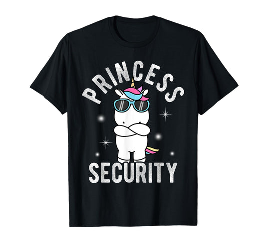 Princess SECURITY Princess Unicorn T-Shirt