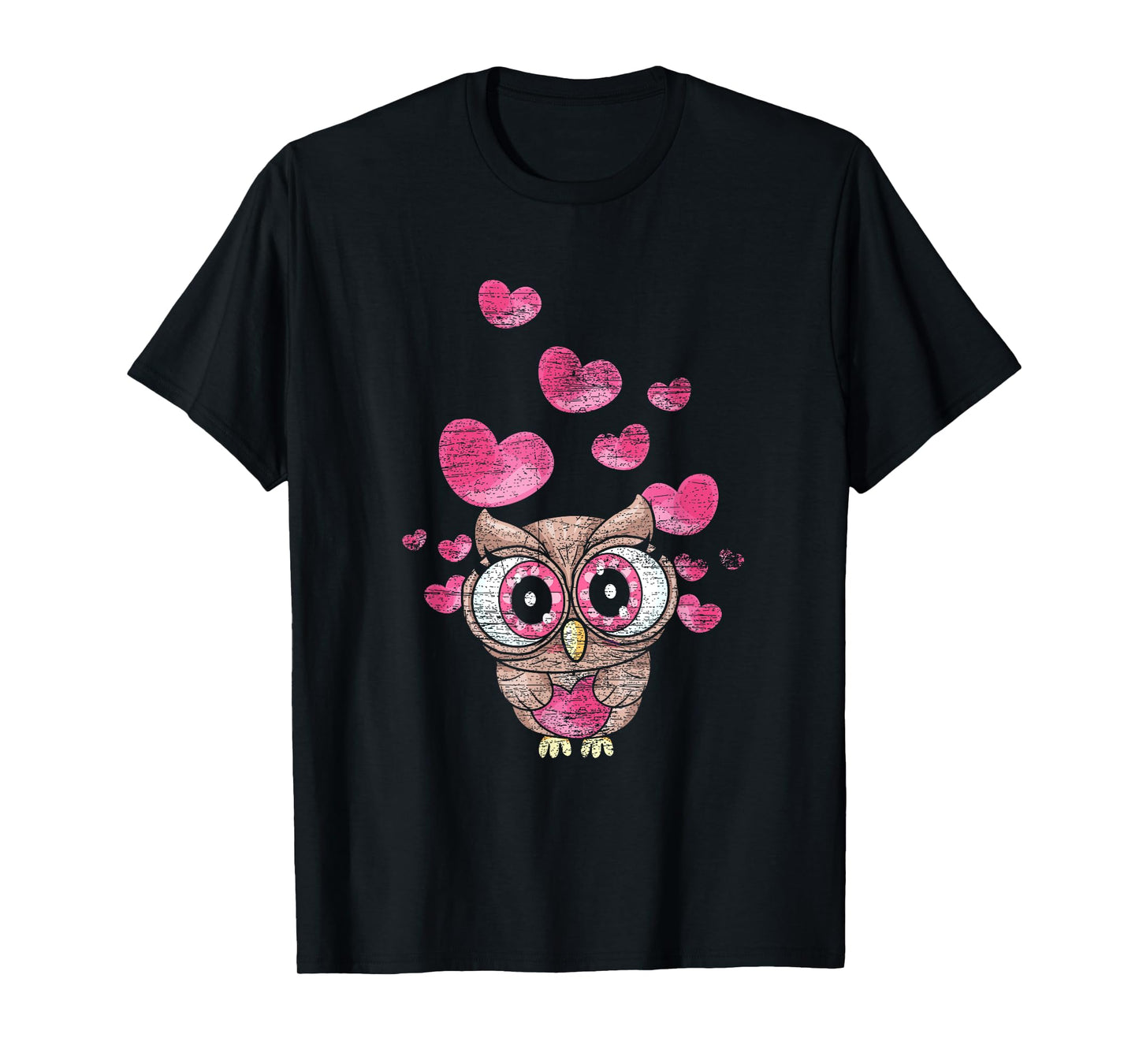 Cute Bird Women Girls Kids Owl T-Shirt