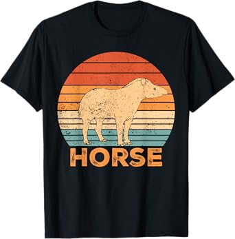 Ex Mormon Tapir Horse LDS Retro Exmo Horse T-Shirt
