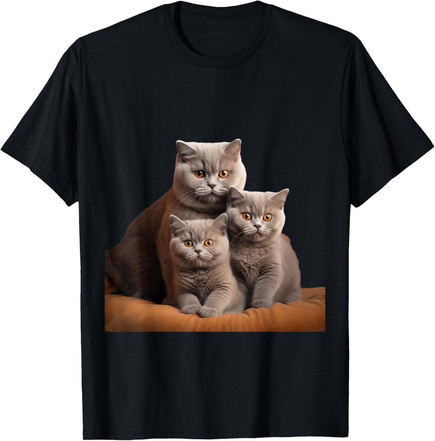 British Shorthair Cat T-Shirt