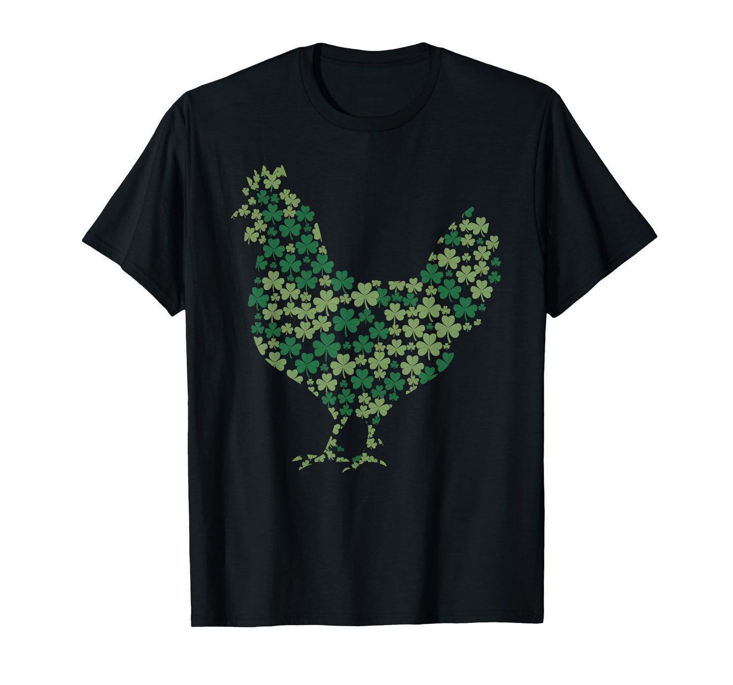 St Patricks Day Shamrock Chicken Saint Pattys Irish Women T-Shirt