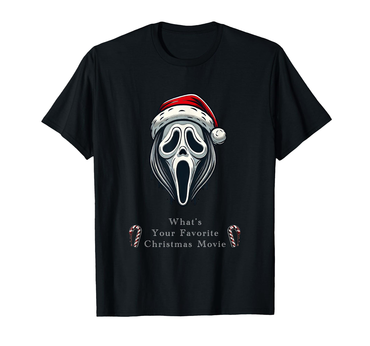 Ghost face ready for Christmas T-Shirt