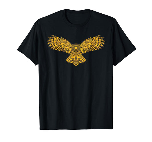Cute Night Owl Bird Lover Gift Men Women Kids Mom Dad Teens T-Shirt