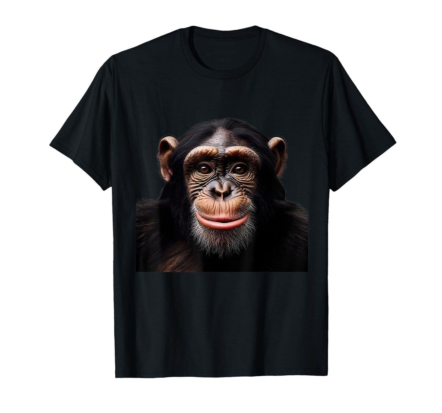 Funny Monkey Face Chimpanzee T-Shirt