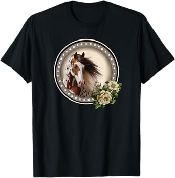 APPALOOSA HORSE, COUNTRY WESTERN, HORSES, COWBOYS, COWGIRLS T-Shirt