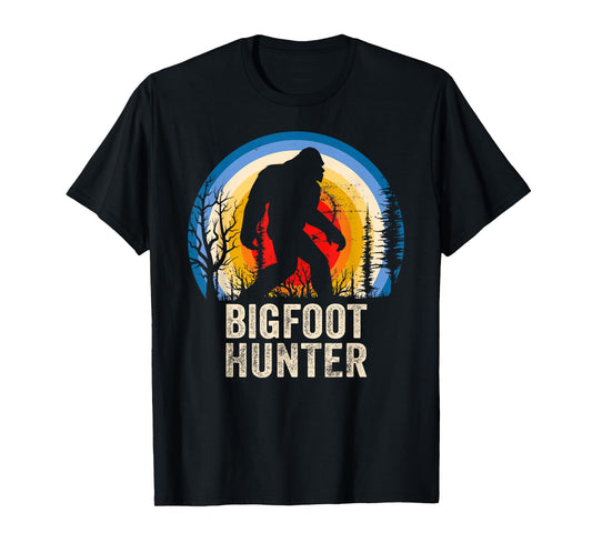 Bigfoot Hunter Hunting for Big foot T-Shirt