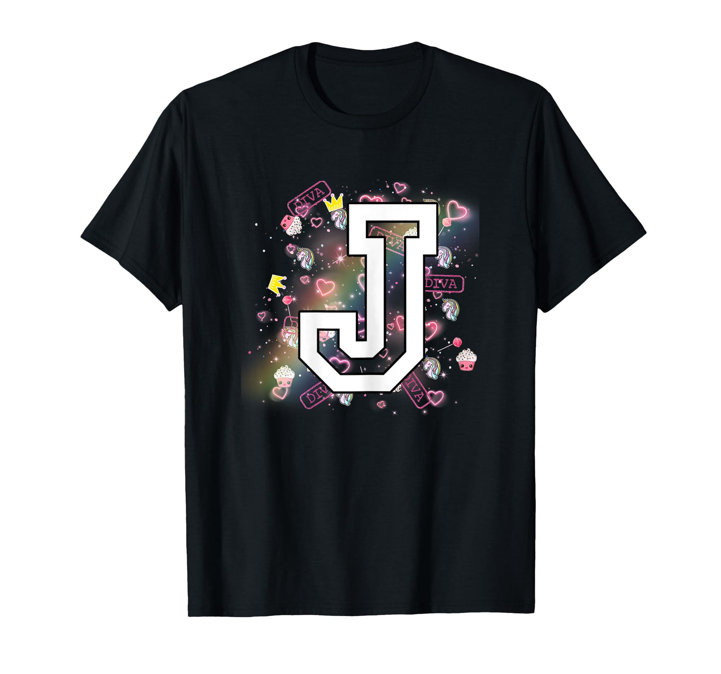 Kids Letter J Clothing For a Girl Who's Name Starts With J T-Shirt