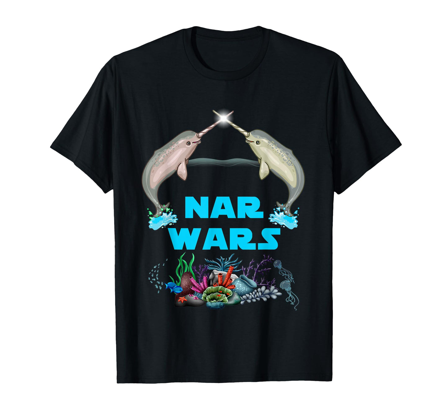 Narwhal Shirt Nar Wars Under The Sea T-Shirt