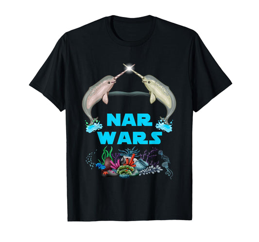 Narwhal Shirt Nar Wars Under The Sea T-Shirt
