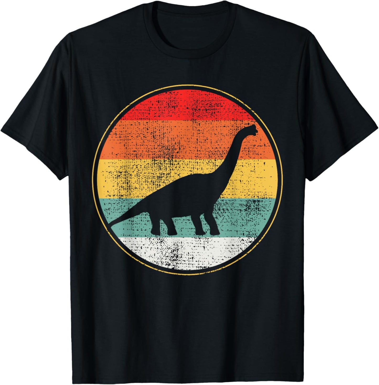 Brachiosaurus Dinosaur Retro Vintage Gift T-Shirt