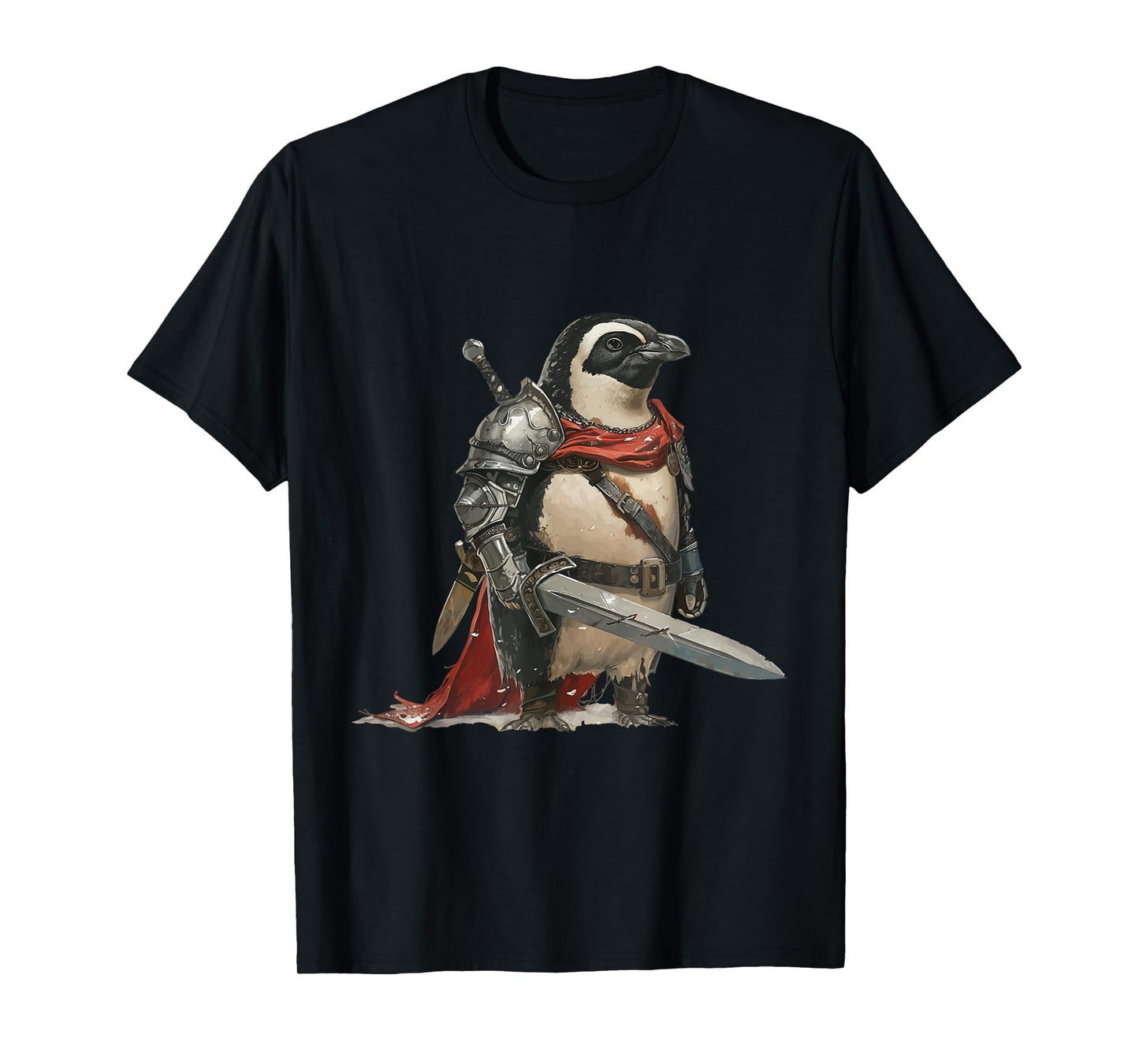 Penguin Knight Middle Age T-Shirt