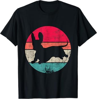 Retro Vintage Dachshund - Dog Trainer 60s 70s Animal Breeder Men Women Girls Kids T-Shirt