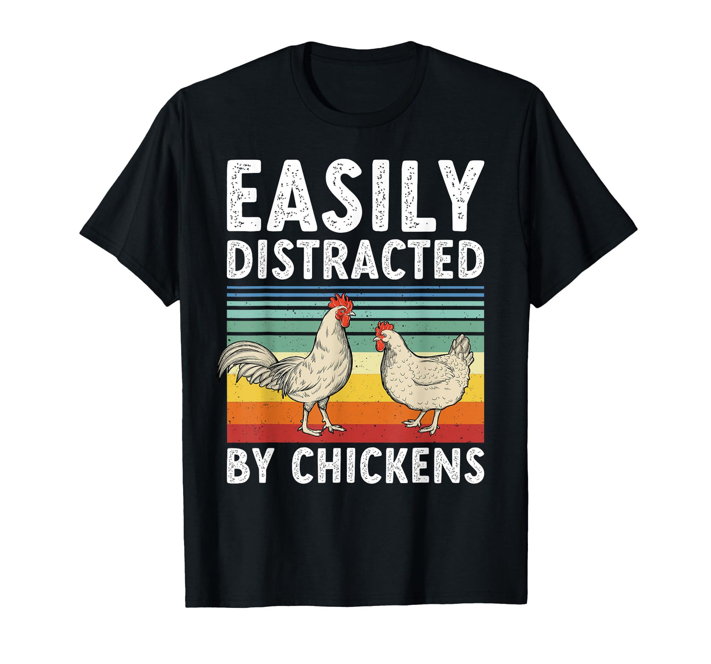 Funny Chicken Poultry Farm Animal Farmer Hen Men Women T-Shirt