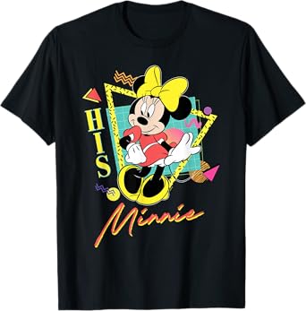 Disney Minnie Mouse Retro ’90s Couples Matching His Minnie T-Shirt