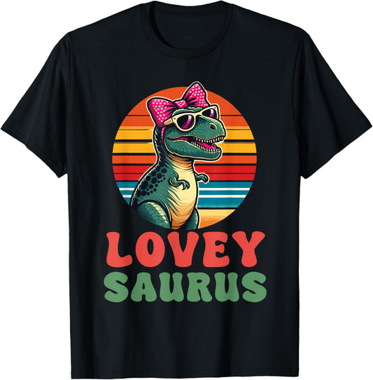 LoveySaurus Dino Dinosaur Lovey-Saurus T-Rex Funny Trex T-Shirt