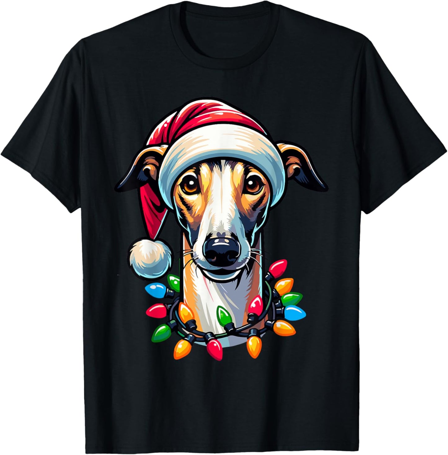 Dog Owner Xmas Men Women Favorite Greyhound Christmas T-Shirt