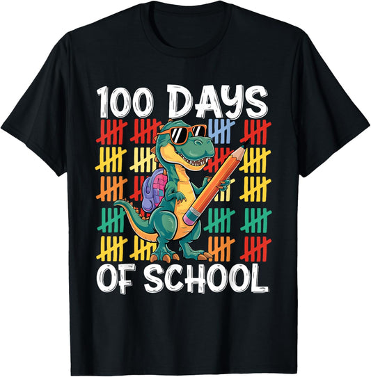 100th Day Of School Costume For Kids Girls Boys 100 Days T-Shirt
