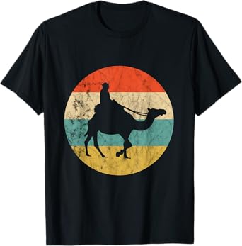 Camel Vintage Retro Camel Ride Camel Trekking Desert Animal T-Shirt