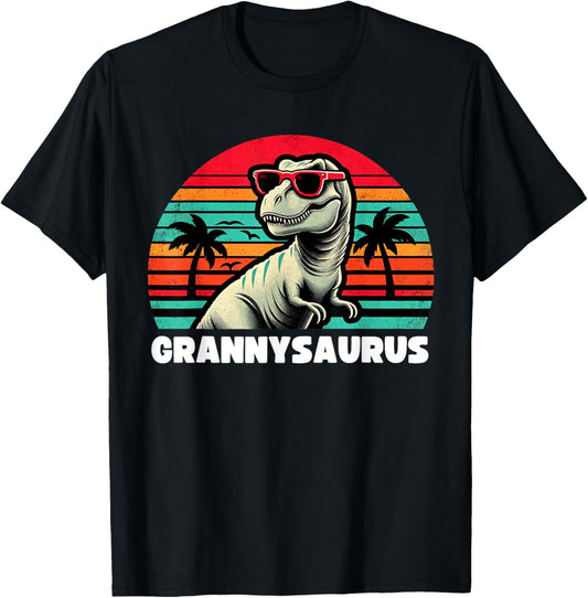 Grannysaurus Funny T Rex Granny Saurus Dinosaur Family T-Shirt