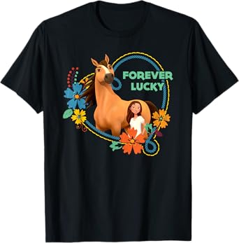 Spirit Riding Free Forever Happy T-Shirt