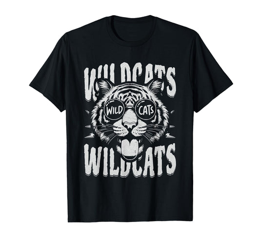 Wildcats School Sports Fan Team Spirit Back to School T-Shirt