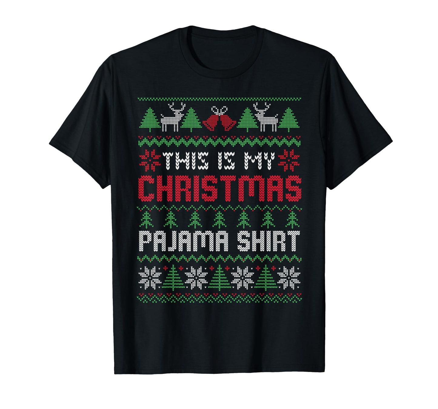 This Is My Christmas Pajama Shirt Lights Family Matching Kid T-Shirt
