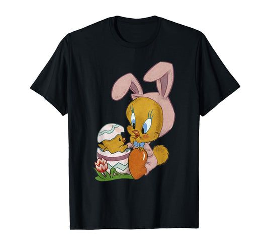 Looney Tunes Easter Bunny Tweety Bird T-Shirt
