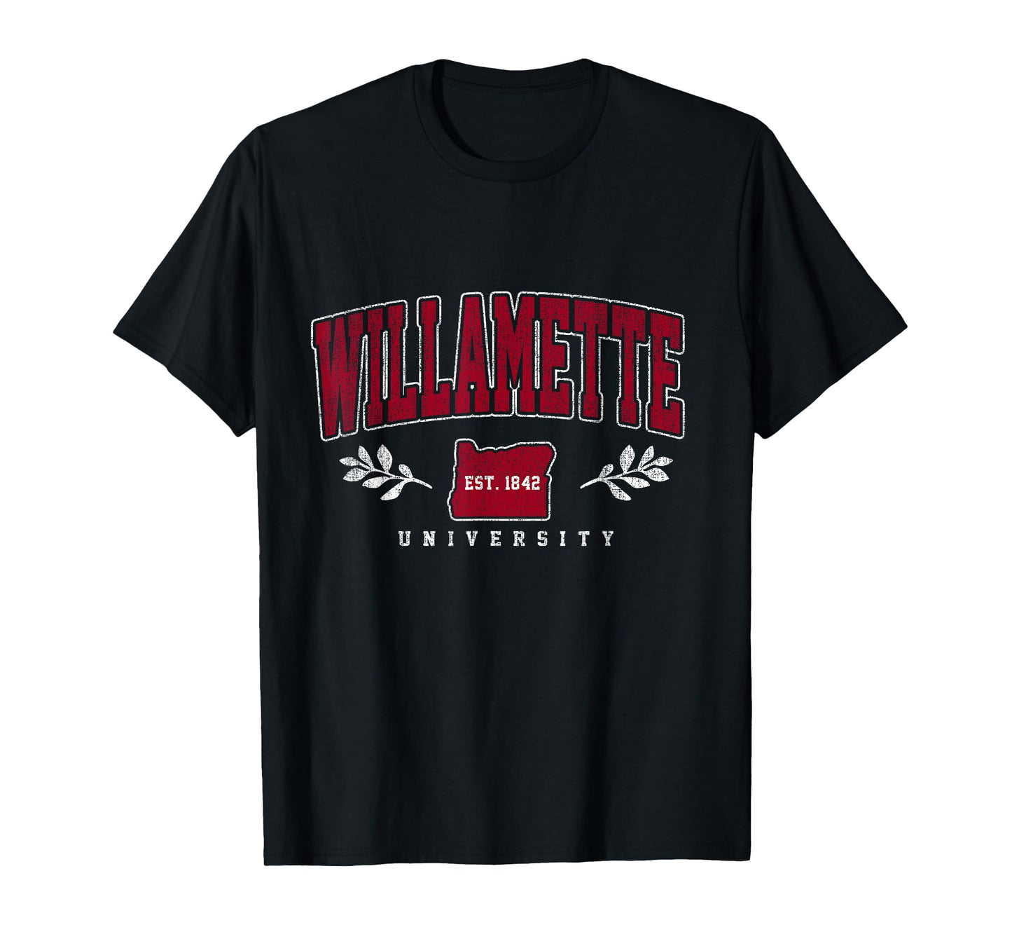 Willamette Institute of Technology Arch Retro for Men Women T-Shirt