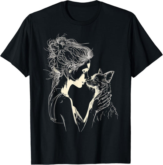 Cute Chihuahua Mom Owner Chihuahua Dog Mother's Day T-Shirt