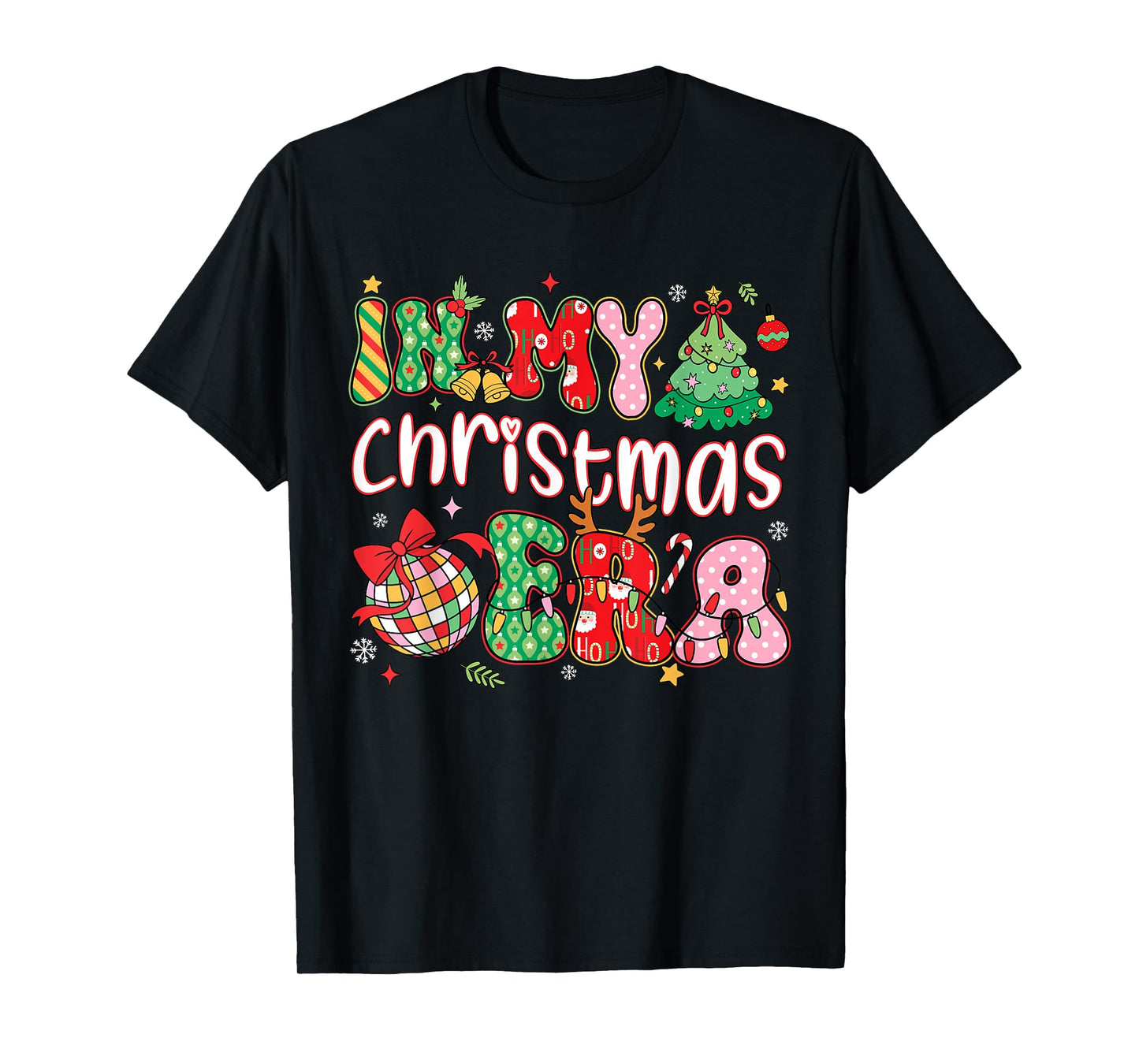 Preepyy Christmas in My Christmas Era Family Holiday Xmas T-Shirt