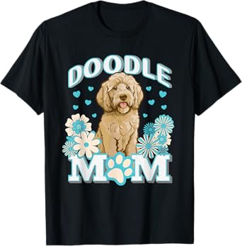 Goldendoodle Doodle Dog Mom Mum Design T-Shirt for Men Women