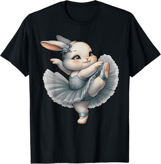 Bunny Ballet Ballerina Rabbit Ballet Bunny Dance Teacher T-Shirt